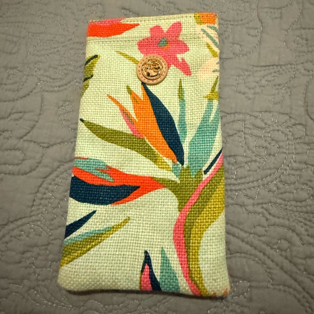 Spartina 449 Floral Glasses Case - Multicolor